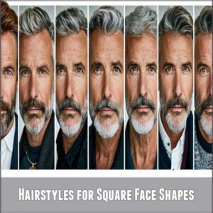 Hairstyles for Square Face Shapes