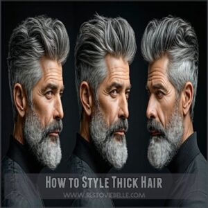 How to Style Thick Hair