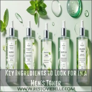 Key Ingredients to Look for in a Men