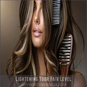 Lightening Your Hair Level