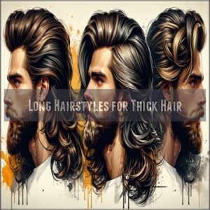 Long Hairstyles for Thick Hair