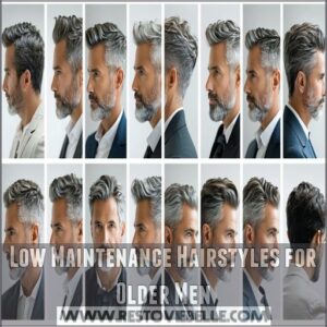 Low Maintenance Hairstyles for Older Men