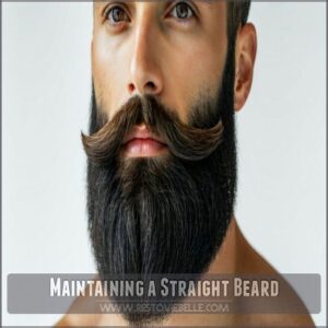 Maintaining a Straight Beard