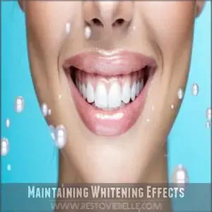 Maintaining Whitening Effects