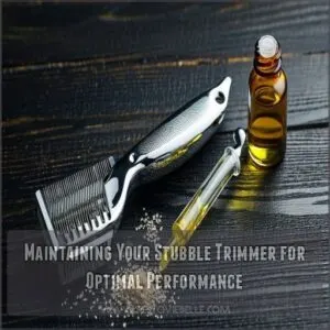 Maintaining Your Stubble Trimmer for Optimal Performance