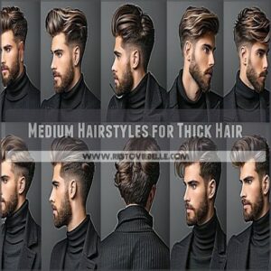 Medium Hairstyles for Thick Hair