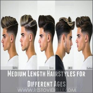 Medium Length Hairstyles for Different Ages