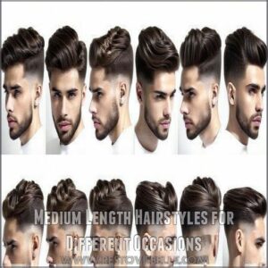 Medium Length Hairstyles for Different Occasions