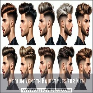 Medium Length Hairstyles for Men