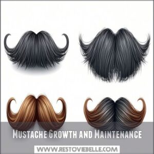 Mustache Growth and Maintenance