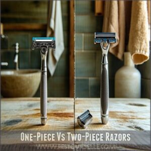 One-Piece Vs Two-Piece Razors