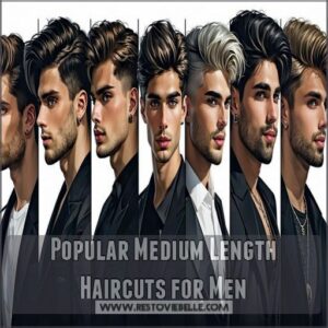 Popular Medium Length Haircuts for Men