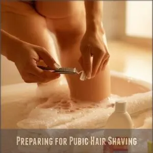 Preparing for Pubic Hair Shaving