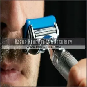 Razor Head Fit and Security