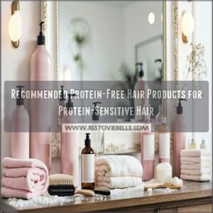 Recommended Protein-Free Hair Products for Protein-Sensitive Hair