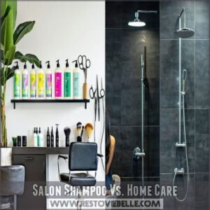 Salon Shampoo Vs. Home Care