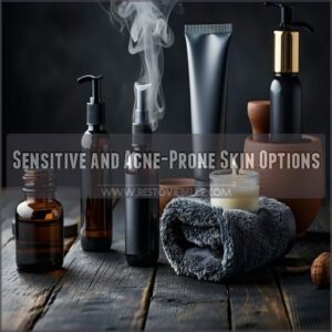 Sensitive and Acne-Prone Skin Options