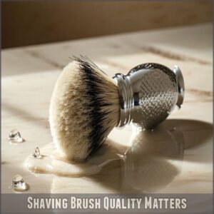 Shaving Brush Quality Matters