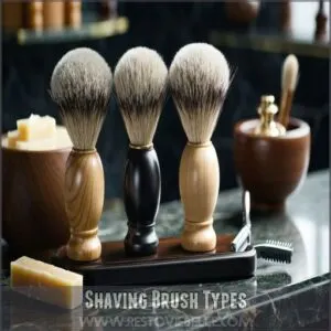 Shaving Brush Types