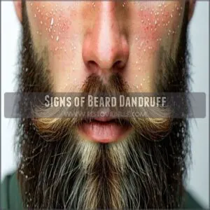 Signs of Beard Dandruff