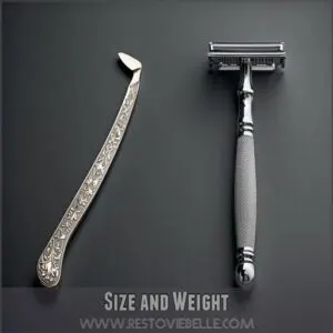 Size and Weight