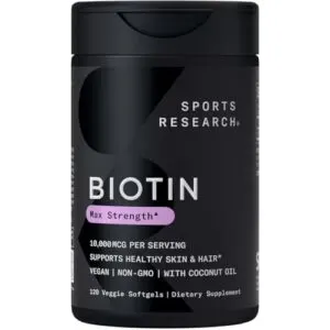 Sports Research Vegan Biotin 10,000mcg