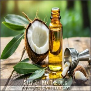 Step 2 – Mix The Oils