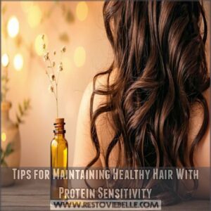 Tips for Maintaining Healthy Hair With Protein Sensitivity