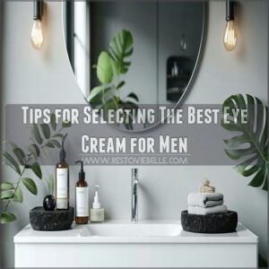 Tips for Selecting The Best Eye Cream for Men