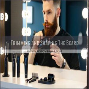 Trimming and Shaping The Beard