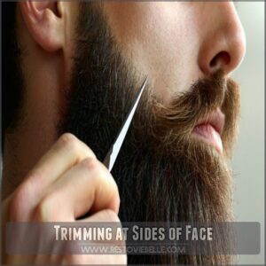 Trimming at Sides of Face