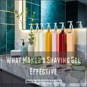 What Makes a Shaving Gel Effective