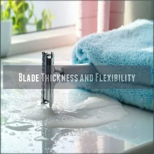 Blade Thickness and Flexibility