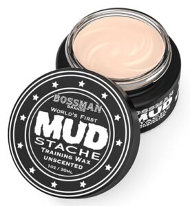 Bossman MUDstache Unscented Mustache Wax