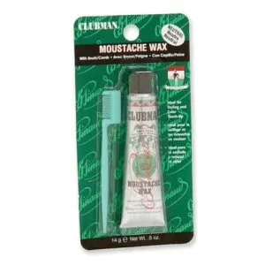 Clubman Moustache Wax Hang Pack