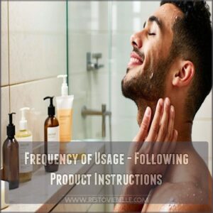 Frequency of Usage - Following Product Instructions