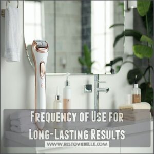 Frequency of Use for Long-Lasting Results