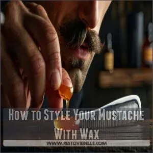 How to Style Your Mustache With Wax