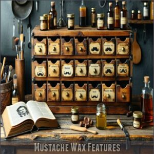 Mustache Wax Features