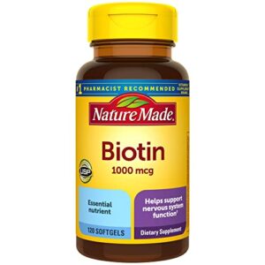 Nature Made Biotin 1000 mcg,