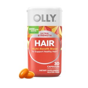 OLLY Ultra Strength Hair Softgels,