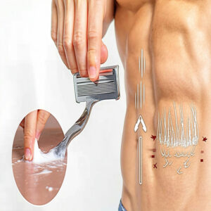 Shaving in Direction of Hair Growth