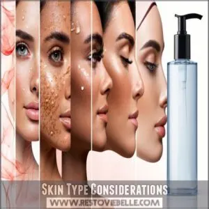 Skin Type Considerations